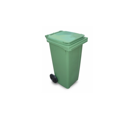 CUBO BASURA NORMAPLAS 120 L VERDE C/P