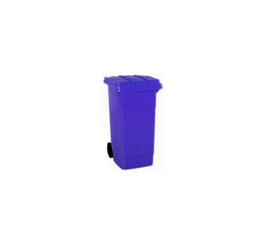 CUBO BASURA NORMAPLAS 120 L AZUL  C/P