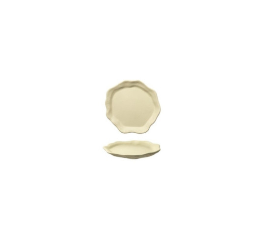 OYSTER CREMA  PLATO LLANO 21 cm