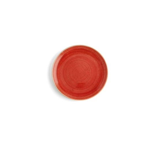 TERRA ROJO PLATO LLANO 21 cm