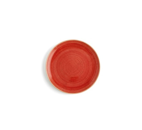 TERRA ROJO PLATO LLANO 24 cm