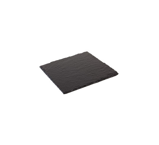 NATURAL SLATE PLATO CUADRADO 25X25 cm