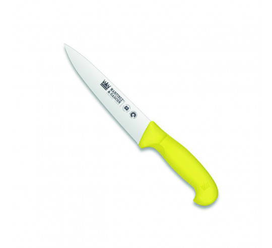 CUCHILLO COCINA NORPLAST AMARILLO 18 CM