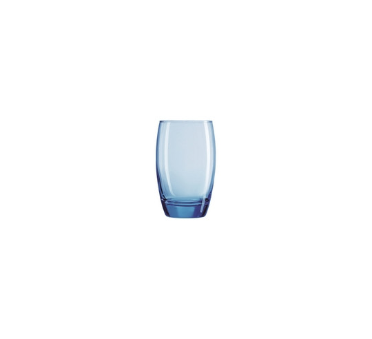 SALTO VASO ALTO AZUL h 84 mm 35 cl