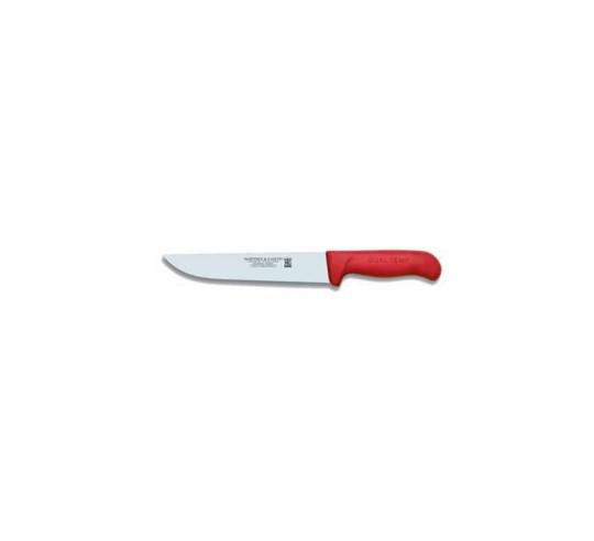 CUCHILLO OFICIO NORPLAST ROJO 25 CM