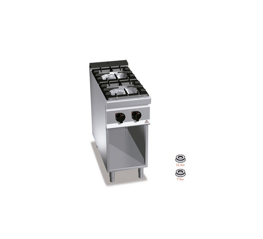 COCINA GAS 2 F MAXIMA 900 C/SOPORTE