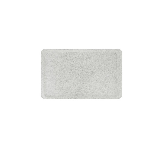 POLY TRAY 53X37 SPECKLED GREY