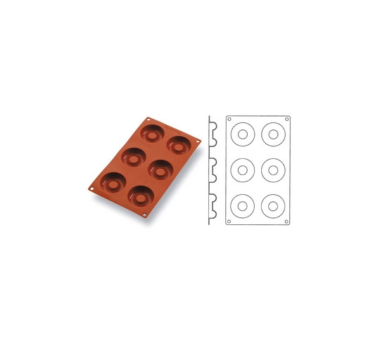 OVIFLEX MOULD SAVARIN 6 PC.