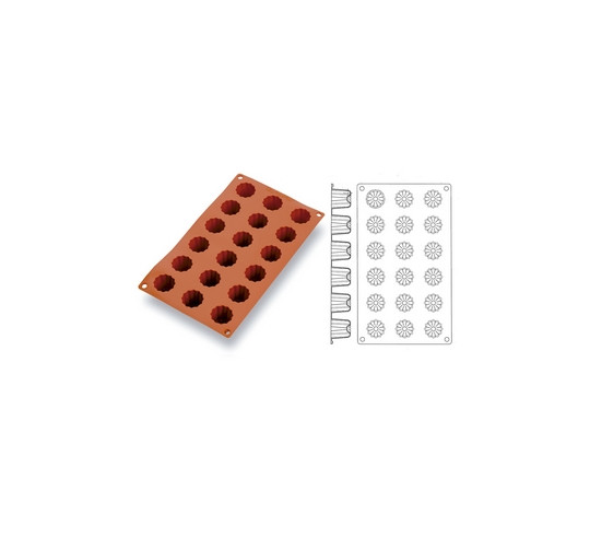 OVIFLEX MOULD MINI FLUTED 18 PC.