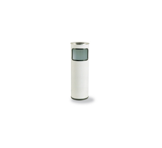 MADRID ASHTRAY WASTE BIN WHITE