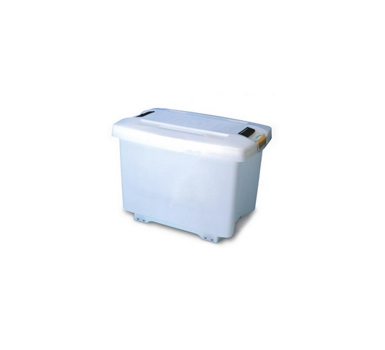 OVIPLAS RECT. CONTAINER W/ LID_WHEELS 70