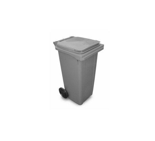 CUBO BASURA NORMAPLAS 120 L GRIS C/P