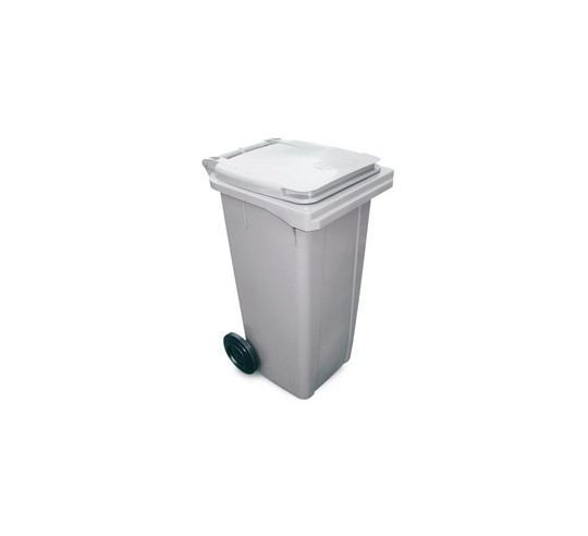 CUBO BASURA NORMAPLAS 120 L BLANCO C/P