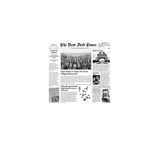 NEW YORK TIMES PAPEL 29x30 cm (500u)