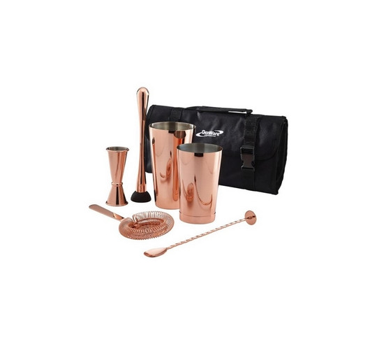 COCKTAIL BAR KIT 7 PZAS COBRE