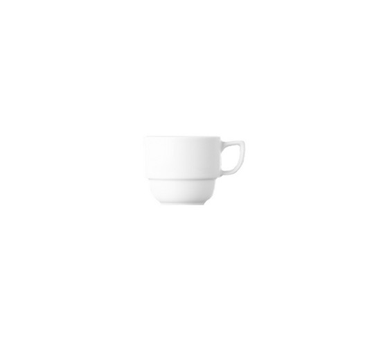 SQUARE WH. TEA CUP 19