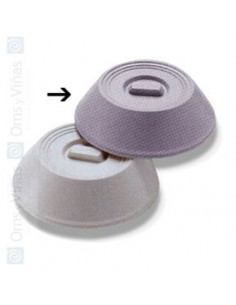 PURPLE PLASTIC PLATE COVER...