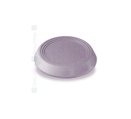 PURPLE PLASTIC DEEP PLATE COVER