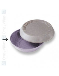 PURPLE PLASTIC DEEP UNDERPLATE