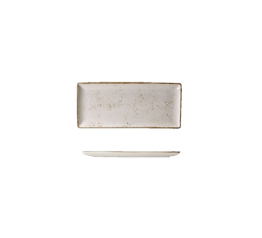 CRAFT WHITE RECTANGLE PLATE 37X16.5CM