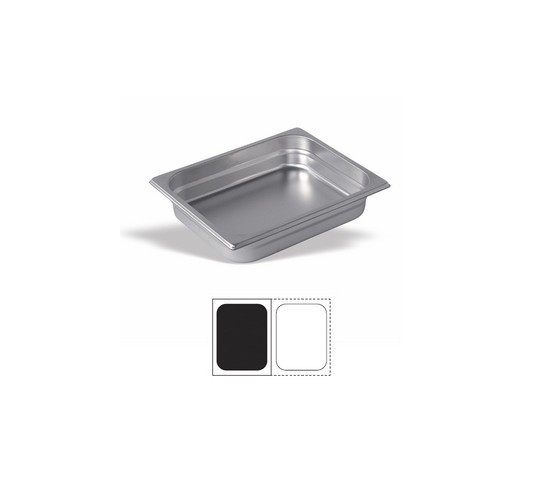 CUBETA GN 1/2 INOX 18/10 h 2 cm 1,2 l