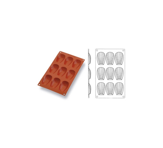 OVIFLEX MOULD MADELEINES 9 PC.