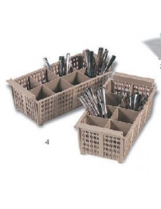 TRAEX CRATE 1/2 CUTLERY BASKET