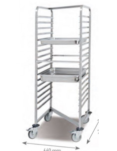 CARRO 17 GUIA ENCASTRAB GN 2/1