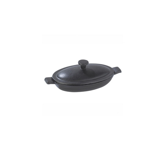 FUNDI MINI OVAL SAUCEPAN W/LID 12X8CM