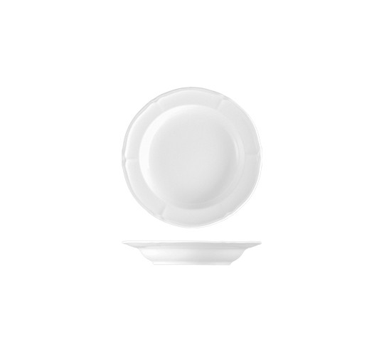 BARROCO WH. SOUP PLATE 22