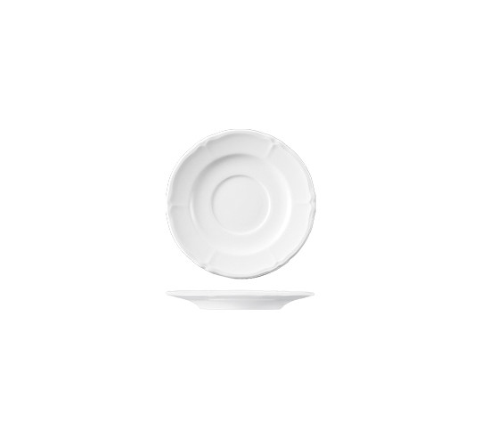 BARROCO WH. CONSOMMÉ SAUCER 16