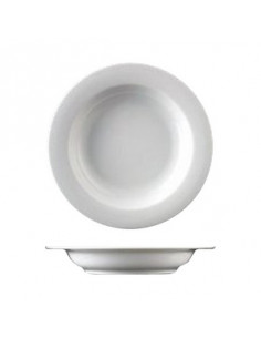 TIME WH. SOUP PLATE 22