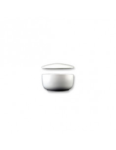 TIME WH. SUGAR BOWL W/ LID