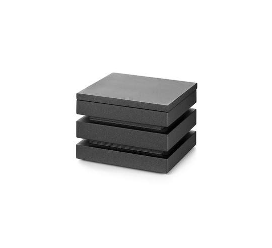 CUBIC CUBO NEGRO 23x23 cm