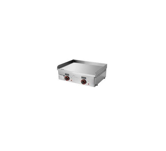 PLANCHA ELECTRICA NOVO SNACK CROMO 60X45