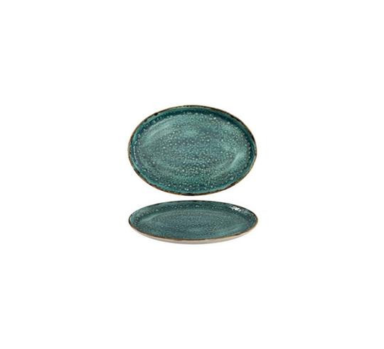 MOON TURQUOISE FUENTE OVAL 34X24X2 cm