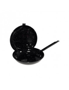 ENAMELLED ROUND FRYING PAN...