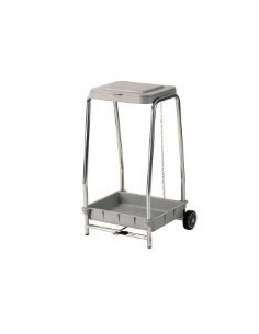 MALAGA WASTE BIN W/ WHEELS...