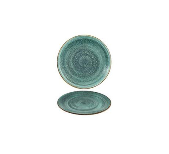 MOON TURQUOISE 28 CM FLAT PLATE
