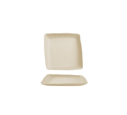 IO 21.5X21.5 CREAM PLATE