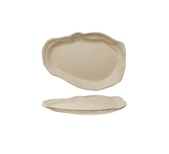 OYSTER CREAM DISH 30X22