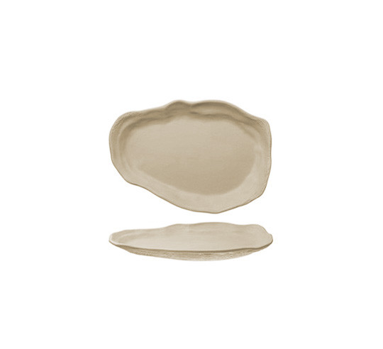 OYSTER CREAM DISH 23X15