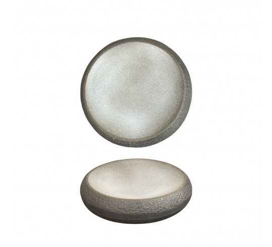 TOTEM NEGRO PLATO ALTO 22 cm