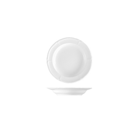 BARROCO WH. SOUP PLATE 22