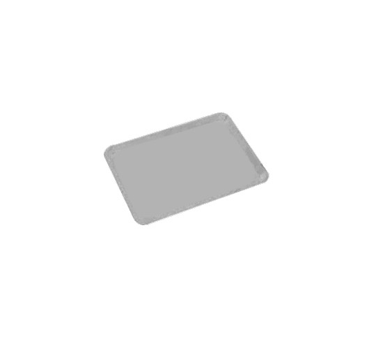 BANDEJA POLIPROPILENO GRIS 37X26,5 cm