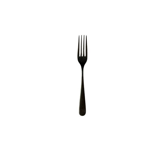 BAMBERG NEGRO TENEDOR MESA 210 mm