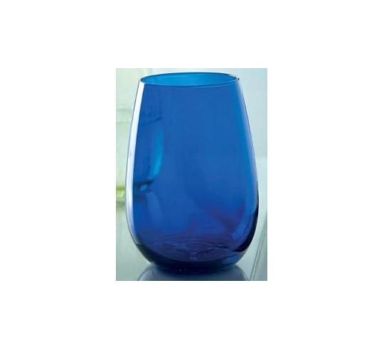 ANDIA VASO AZUL h 120 mm 47 cl