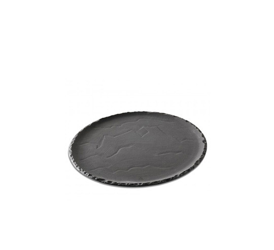 BASALT PLATO REDONDO 32 cm
