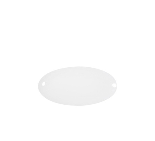 SATURNO COUPE OVAL PLATO LLANO 38X19X3cm