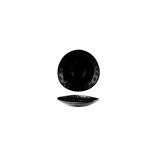 BARISTA 16 CM BLACK SAUCER